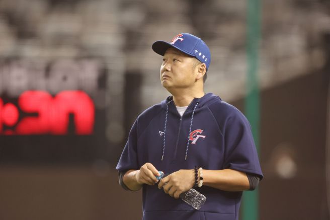 中华队教头曾豪驹透露派陈柏清先发抗日的考量。（杜宜谙摄）