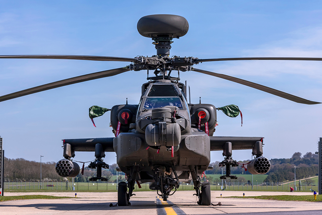 男女士兵在阿帕契上忘情激戰，導致旋翼上下狂晃，最終被地勤人員抓包。（示意圖：Shutterstock／達志）