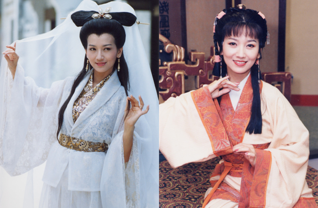 赵雅芝以古装扮相最为人印象深刻。（图／中时资料照）
