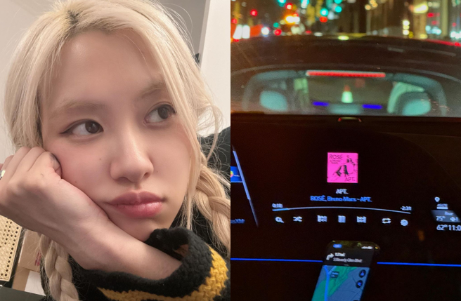 Rosé為新專輯努力宣傳。（圖／IG@roses_are_rosie）