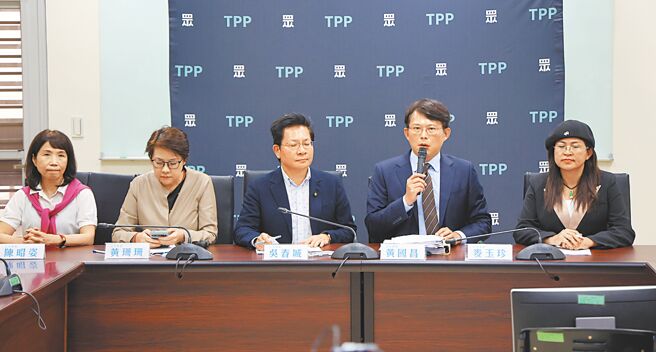 针对「宪法诉讼法」修正草案，民眾党将会提出民眾党团版本。（姚志平摄）