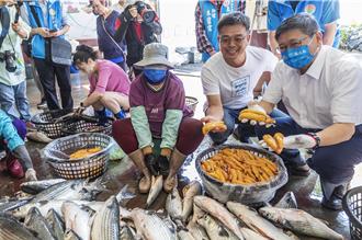 養殖業導入益生菌及智慧科技 竹縣許豐立打造高品質烏魚、白蝦