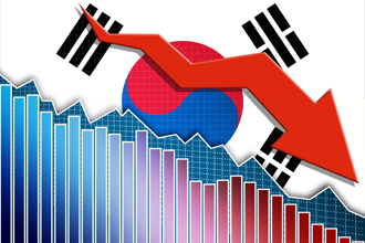 投資人好想哭！ 經濟利空難解 南韓股匯慘落後段班