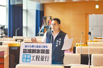 议员促 中捷蓝线明年开工 同步改善台湾大道排水