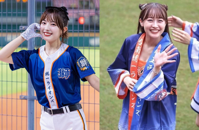 有日本球迷大讚台湾啦啦队超可爱，其实身分都是日本人。（图／IG千纮、希美）