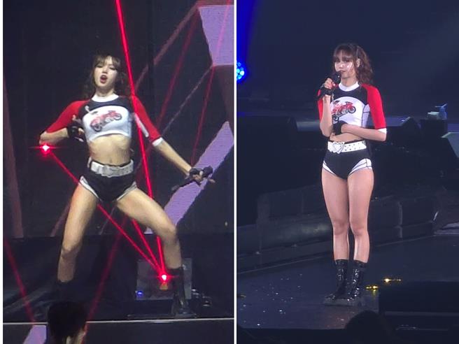 LISA在高雄巨蛋举办粉丝见面会。（读者提供）