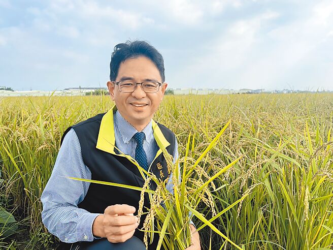 台南市后壁区长李至彬。（张毓翎摄）