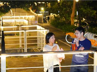 提升夜間步行安全 板橋湳仔溝津渡橋步道增照明設備