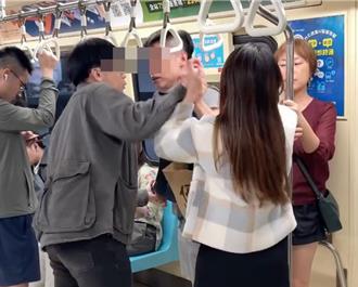 酒醉搭捷運爆發口角  2男2女車廂內拉扯