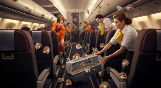 倉鼠搭飛機咬破籠子越獄！葡國班機停飛「捕鼠」仍有16隻在逃