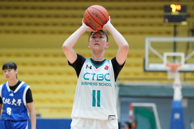 中信赵云枫单场独拿15分、18篮板。（大专体总提供）