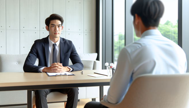 面试新工作，主管会依工作性质找适合人才。（图／示意图，AI生成图）