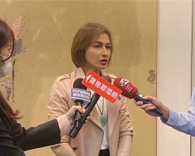 立委邱议莹有自信称，自己有很多优势，绝对是最适合接棒陈其迈的人选。（邱议莹提供）