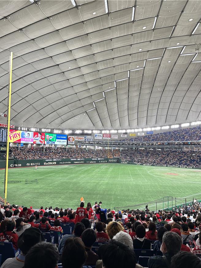 中华队前进东京巨蛋，迎战世界棒球12强复赛，图为东京巨蛋示意图。（吴娮翎摄／吴娮翎台北传真）