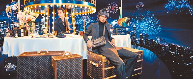 LV旋转木马将在五个城市实际提供消费者体验。（LV提供）