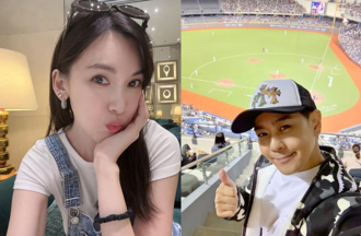 林志穎老婆大巨蛋跳「三振舞」 衣服下滑 香辣影片曝光