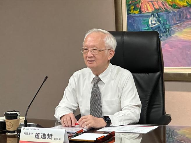 兆豐金控董事長董瑞斌。圖／呂欣芷