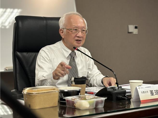 兆豐金暨兆豐銀董事長董瑞斌(圖／吳靜君攝)