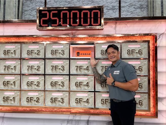 林智勝被「綜藝之神」眷顧，一舉一動都充滿效果。（東森提供）