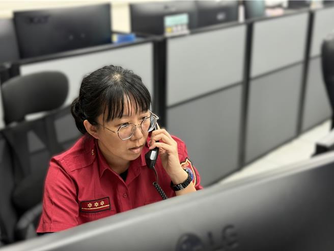 雲林縣消防局今年1至10月119報案電話計接獲7萬2200多通，其中2萬1231多通是無效電話。（雲林縣消防局提供）