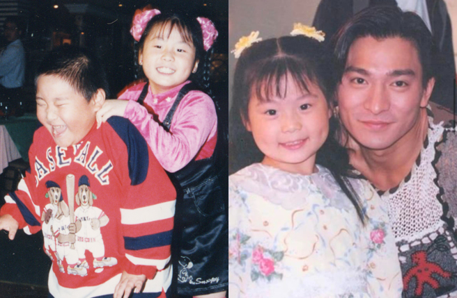 杨小黎曝光天王天后同框旧照，曾被郭富城公开索吻羡煞眾人。（图／中时资料照、脸书 杨小黎 Shiauli Yang）