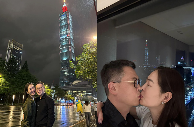 王兆杰为老婆出钱出力。（图／翻摄自贾永婕 脸书）