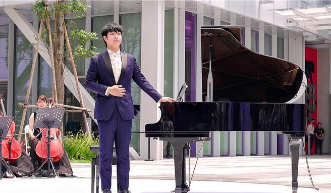 蒋荣宗日前受邀演出。（ZONG MUSIC 荣宗蒋音乐国际公司提供）