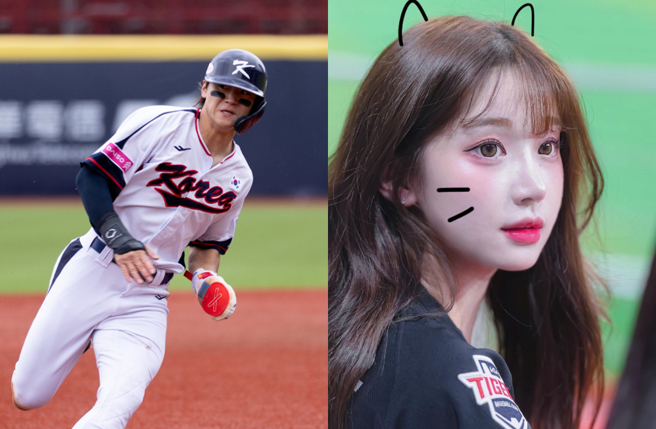 韩媒针对球星金倒永和李珠珢的绯闻调查，发现是一件未经证实的假消息。（图／李珠珢IG、中华棒协提供）
