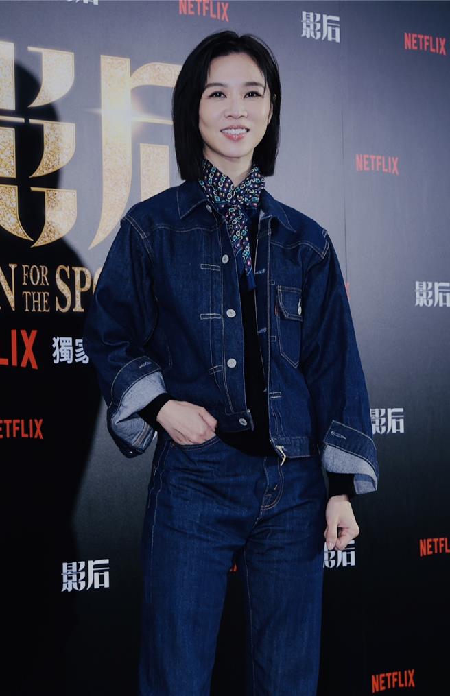 謝盈萱19日受訪。（陳俊吉攝）