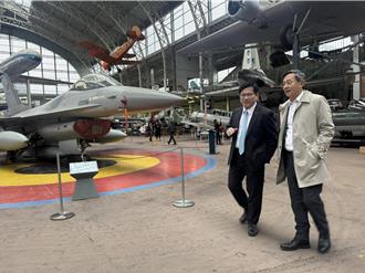 林佳龍參訪歐洲議事大樓  與友台議員討論台歐合作