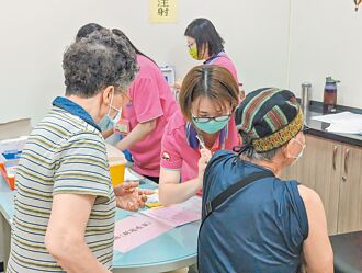 左流右新一次接種 2男不治