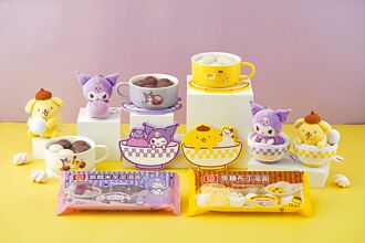 酷洛米、布丁狗陪吃桂冠湯圓