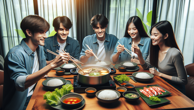 台湾街坊非常多火锅店。（图／示意图，AI生成图）