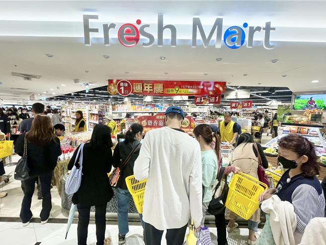 SOGO超市Fresh Mart民生商品热销，成长近10％。（SOGO提供）