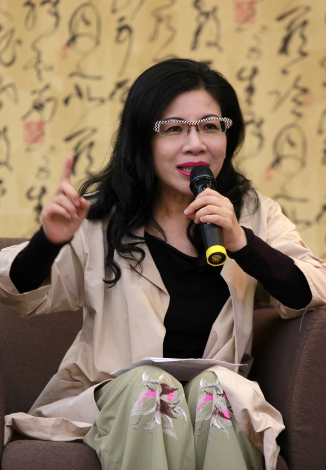 资深媒体人陈文茜。（图／中时资料照）