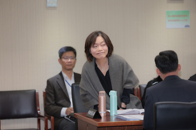 劳动部长何佩珊20日赴立法院备询。（郭吉铨摄）