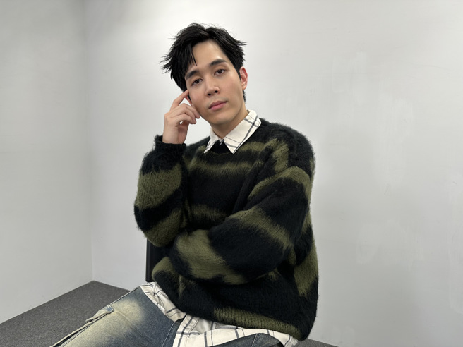 演員陳彥嘉在受訪時透分享，曾試鏡上電影男主角卻又被導演用非常傷人的方式換角的經歷。  (記者  林湘莉攝)