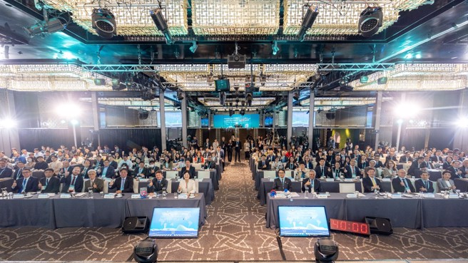 機場公司舉辦2024桃園機場論壇，聚焦航空產業機會與挑戰，共商機場服務與永續航空產業樣貌。(圖/桃園機場公司提供)