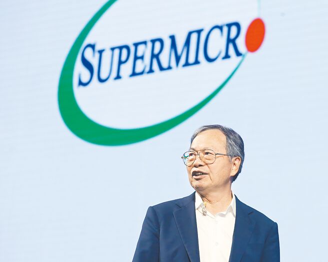 美超微执行长梁见后。图／本报资料照片