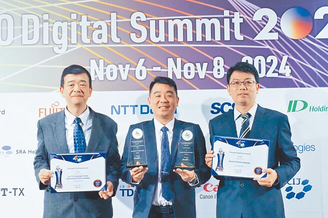 桃市府夺「亚太资通讯科技应用」双奖，智慧治理获国际肯定。（桃市府提供／蔡依珍桃园传真）