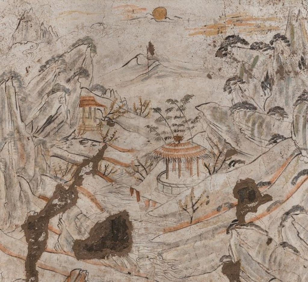 ▲〈山水圖〉／社團法人中華翰維文化推廣協會提供。　圖：社團法人中華翰維文化推廣協會／提供