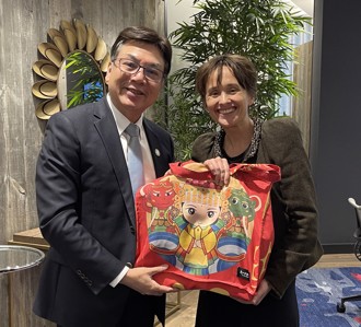 新北赴英倫分享成功脫煤經驗 劉和然：持續深化國際合作