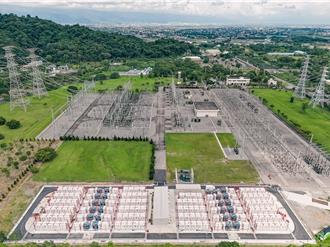 冬山60MW儲能系統啟用 可供8000戶整天用電