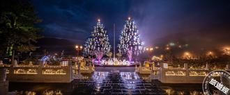 全台海拔最高耶誕樹！台中「山谷燈光節」點亮梨山、谷關