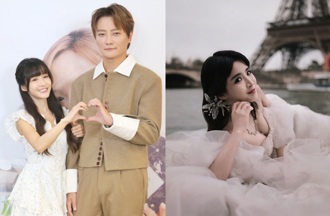 阿沁結婚10年「飛巴黎拍婚紗照」 嫩妻好身材全露嗨喊：完成心願