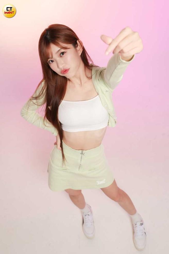 发单曲后遇上酸言酸语，林颖乐表示自己会多加练习之外，不合理的留言也选择看看就好不要在意。（图／林士杰摄）