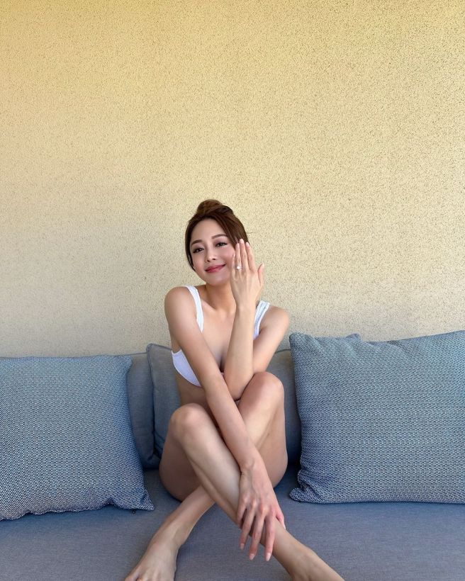 林千又开心宣布要嫁了。（图／林千又 Instagram）