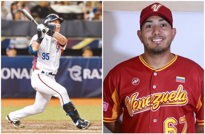 中华队今迎战委内瑞拉，有机会看到戴培峰对决富蓝戈「富邦内战」的画面。（图／中时资料照、efranco44  Instagram）