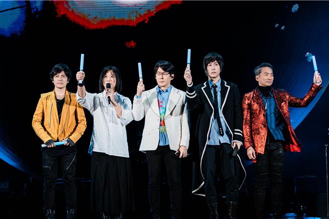 五月天近日在上海一连举办11场演唱会。（相信音乐提供）