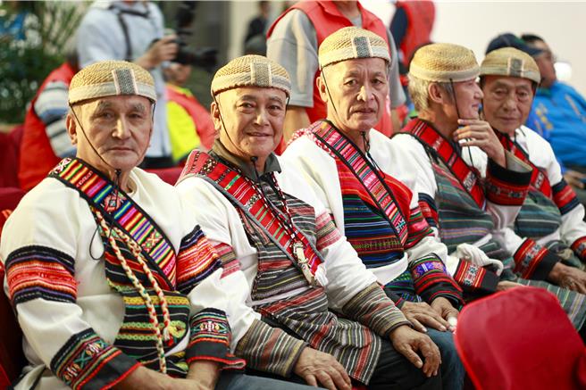 2024年泰安乡泰雅文化祭仪系列活动，主题为「泰雅光辉│耀祖灵│世代共融」。泰雅族头目。（吕丽甄摄）